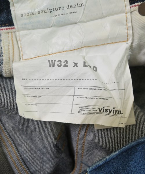 visvim（ヴィズヴィム）デニムパンツ 紺 サイズ:32(L位) メンズ/2200653478036