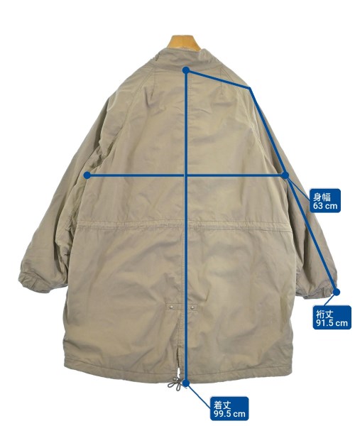 visvim（ヴィズヴィム）モッズコート ベージュ サイズ:3(L位) メンズ/2200702285011