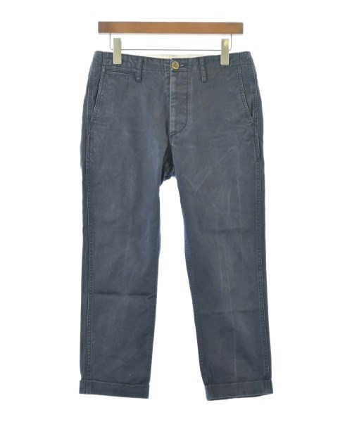 visvim(ヴィズヴィム)クロップドパンツ 紺 サイズ:2(M位)/2200702378058