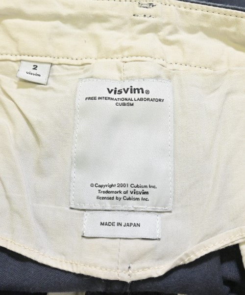 visvim（ヴィズヴィム）クロップドパンツ 紺 サイズ:2(M位) メンズ/2200702378058