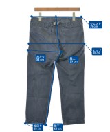 visvim（ヴィズヴィム）クロップドパンツ 紺 サイズ:2(M位) メンズ/2200702378058