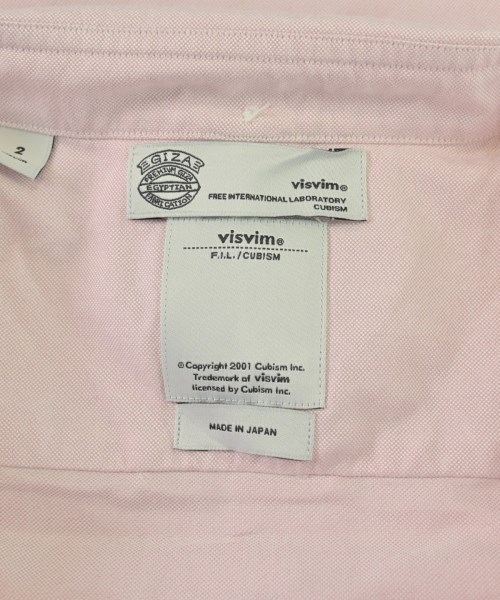 visvim（ヴィズヴィム）カジュアルシャツ ピンク サイズ:2(M位) メンズ/2200702446160
