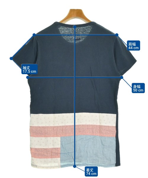 visvim（ヴィズヴィム）Tシャツ・カットソー 紺 サイズ:2(M位) メンズ/2200695927172