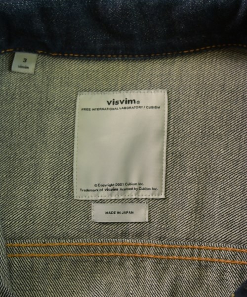 visvim（ヴィズヴィム）デニムジャケット 紺 サイズ:3(L位) メンズ/2200660482019