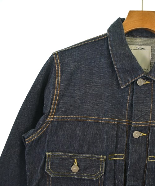 visvim（ヴィズヴィム）デニムジャケット 紺 サイズ:3(L位) メンズ/2200660482019