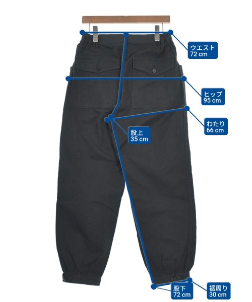 visvim（ヴィズヴィム）チノパン 黒 サイズ:1(S位) メンズ/2200663340231