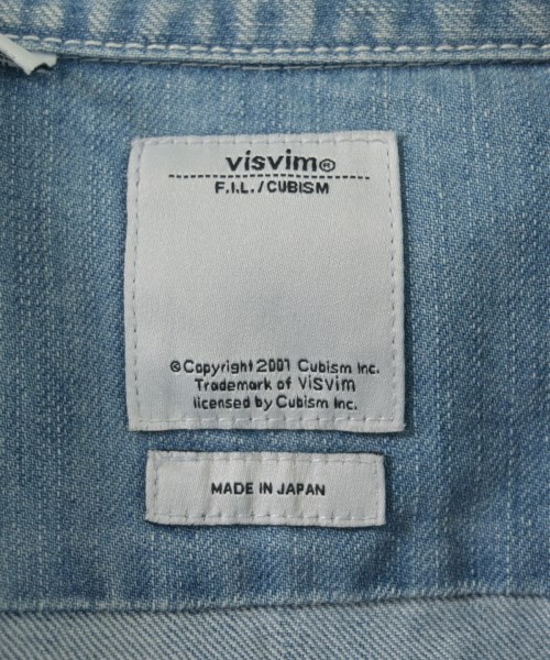visvim（ヴィズヴィム）カジュアルシャツ 紺 サイズ:1(S位) メンズ/2200666090034