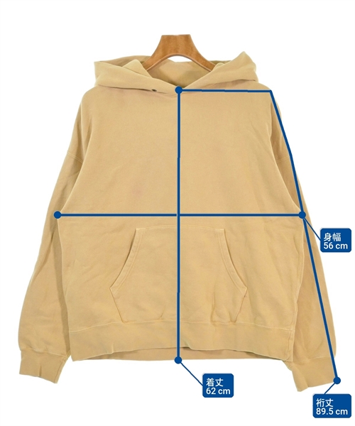 visvim（ヴィズヴィム）パーカー 黄 サイズ:3(L位) メンズ/2200640898175