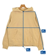 visvim（ヴィズヴィム）パーカー 黄 サイズ:3(L位) メンズ/2200640898175
