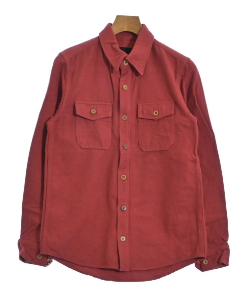 visvim(ヴィズヴィム)カジュアルシャツ 赤 サイズ:1(S位)/2200640898274