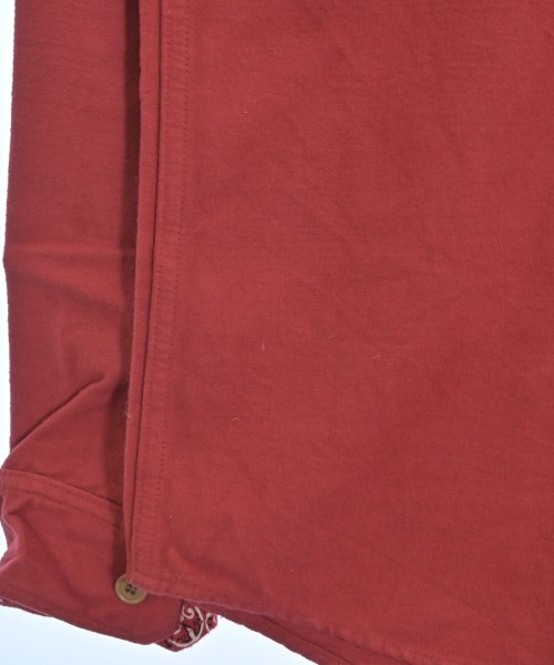 visvim（ヴィズヴィム）カジュアルシャツ 赤 サイズ:1(S位) メンズ/2200640898274