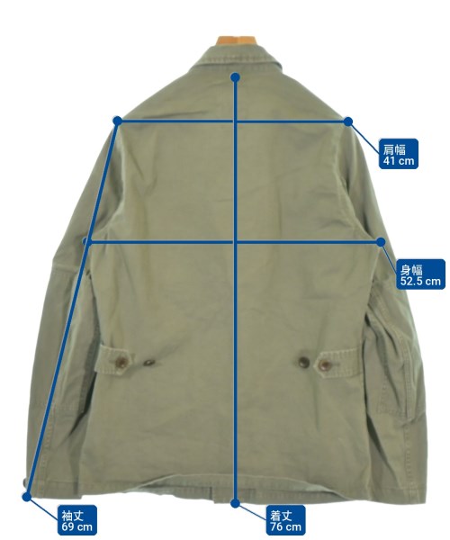 visvim（ヴィズヴィム）ミリタリーブルゾン カーキ サイズ:3(M位) メンズ/2200732547011