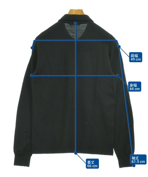 visvim（ヴィズヴィム）ポロシャツ 黒 サイズ:1(S位) メンズ/2200729477024