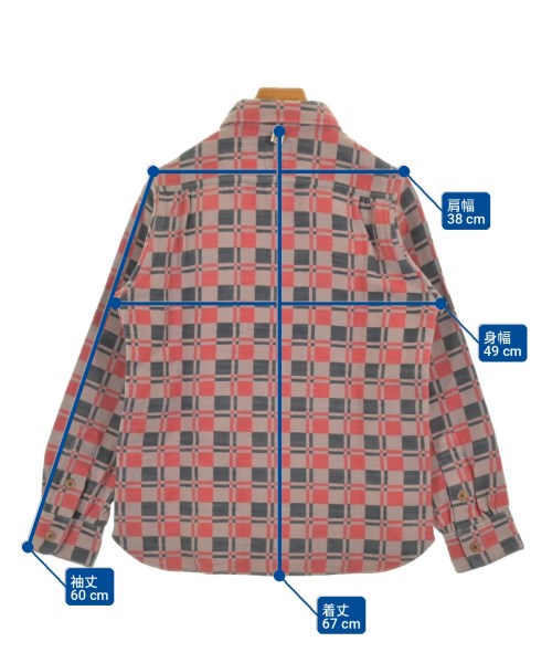 visvim（ヴィズヴィム）カジュアルシャツ 茶 サイズ:0(XS位) メンズ/2200721087283