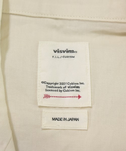 visvim（ヴィズヴィム）カジュアルシャツ 白 サイズ:1(S位) メンズ/2200721087320