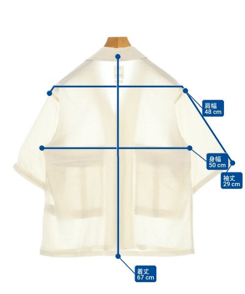 visvim（ヴィズヴィム）カジュアルシャツ 白 サイズ:1(S位) メンズ/2200721087320