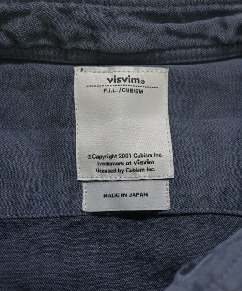 visvim（ヴィズヴィム）カジュアルシャツ 青 サイズ:1(S位) メンズ/2200721087344