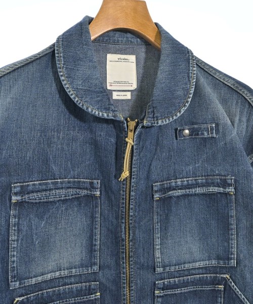 visvim（ヴィズヴィム）ブルゾン 紺 サイズ:4(XL位) メンズ/2200722259023