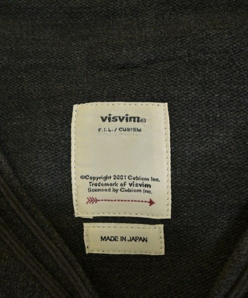 visvim（ヴィズヴィム）カジュアルシャツ グレー サイズ:4(XL位) メンズ/2200722259054