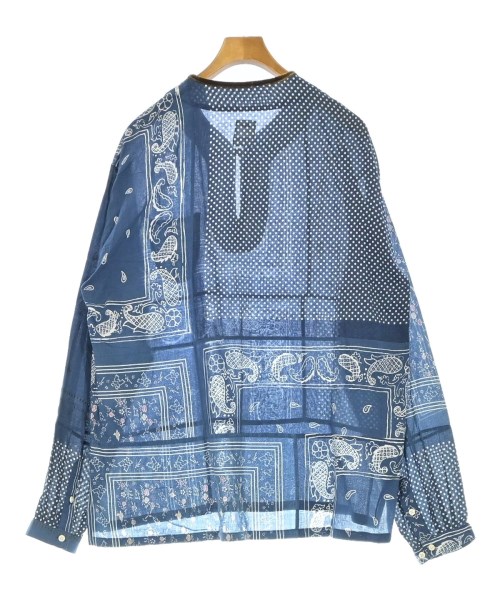 visvim（ヴィズヴィム）カジュアルシャツ 紺 サイズ:4(XL位) メンズ/2200722259078