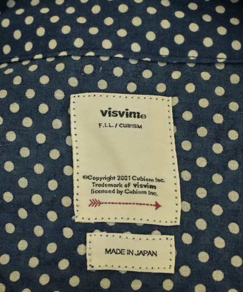visvim（ヴィズヴィム）カジュアルシャツ 紺 サイズ:4(XL位) メンズ/2200722259078