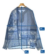 visvim（ヴィズヴィム）カジュアルシャツ 紺 サイズ:4(XL位) メンズ/2200722259078