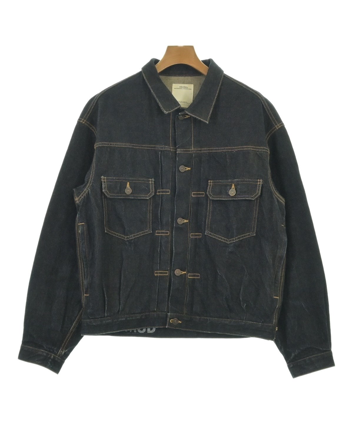 visvim ヴィズヴィム　ジャケット　セカンド　Gジャン visvim（ヴィズヴィム）デニムジャケット 紺 サイズ:2(M位) メンズ