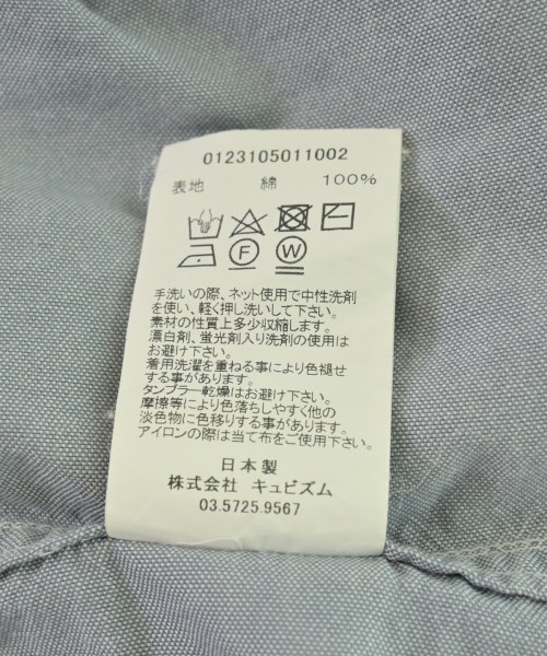 visvim（ヴィズヴィム）カジュアルシャツ 青 サイズ:2(M位) メンズ/2200721943183