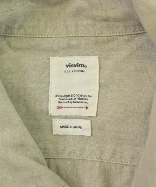 visvim（ヴィズヴィム）カジュアルシャツ グレー サイズ:2(M位) メンズ/2200721943206