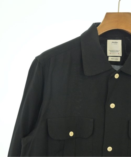 visvim（ヴィズヴィム）カジュアルシャツ 黒 サイズ:2(M位) メンズ/2200721943213
