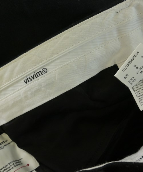 visvim（ヴィズヴィム）スラックス 黒 サイズ:2(M位) メンズ/2200721943350