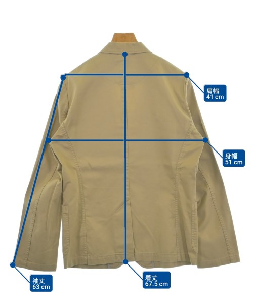 visvim（ヴィズヴィム）ジャケット ベージュ サイズ:M メンズ/2200721612065