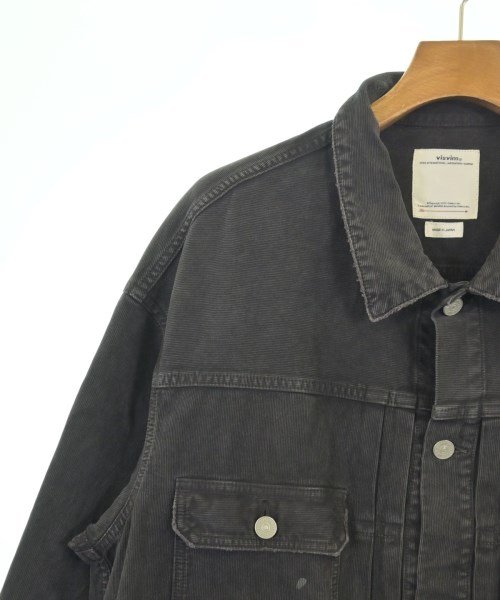 visvim（ヴィズヴィム）デニムジャケット 黒 サイズ:4(XL位) メンズ/2200727266019