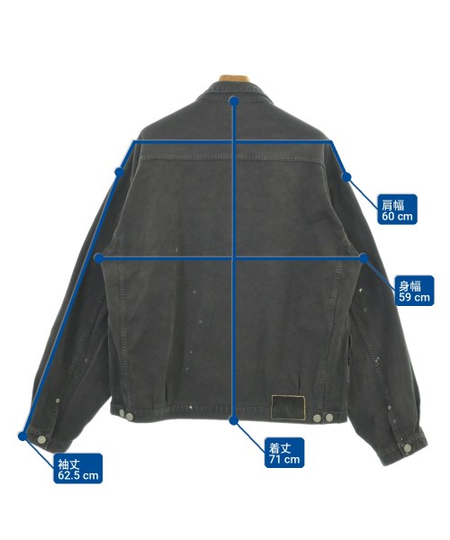 visvim（ヴィズヴィム）デニムジャケット 黒 サイズ:4(XL位) メンズ/2200727266019