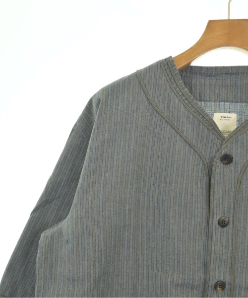 visvim（ヴィズヴィム）カジュアルシャツ 黒 サイズ:4(XL位) メンズ/2200727266057