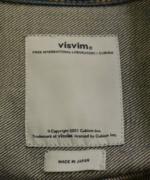 visvim（ヴィズヴィム）デニムジャケット 紺 サイズ:1(S位) メンズ/2200724287024