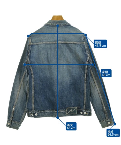 visvim（ヴィズヴィム）デニムジャケット 青 サイズ:2(M位) メンズ/2200727451026