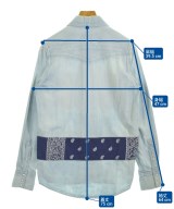 visvim（ヴィズヴィム）カジュアルシャツ 青 サイズ:1(S位) メンズ/2200727451033