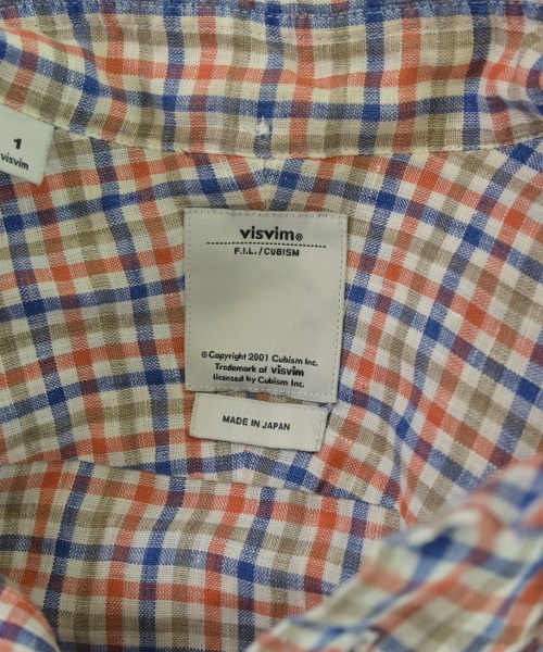 visvim（ヴィズヴィム）カジュアルシャツ 青 サイズ:1(S位) メンズ/2200682914055