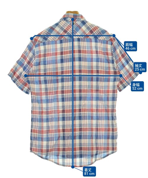 visvim（ヴィズヴィム）カジュアルシャツ 青 サイズ:1(S位) メンズ/2200682914178