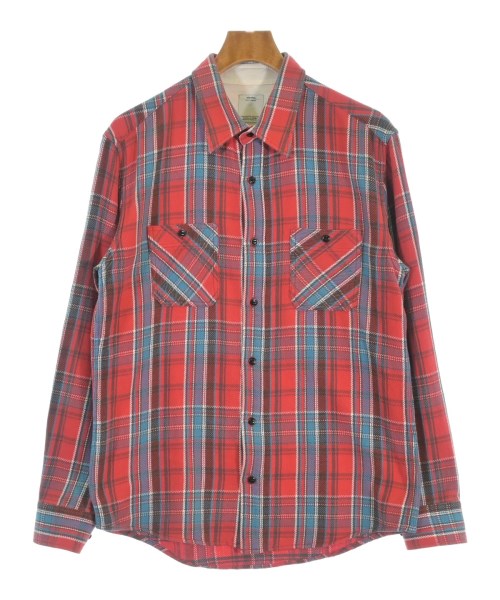 visvim(ヴィズヴィム)カジュアルシャツ 赤 サイズ:M/2200683429022
