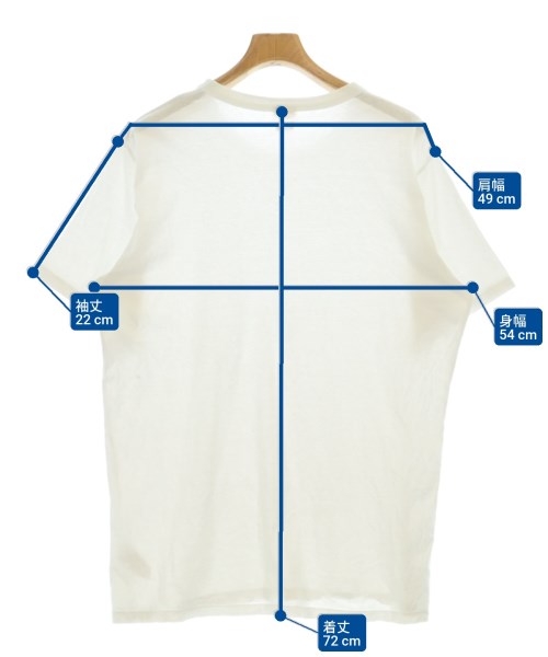 visvim（ヴィズヴィム）Tシャツ・カットソー 白 サイズ:5(XL位) メンズ/2200684434025
