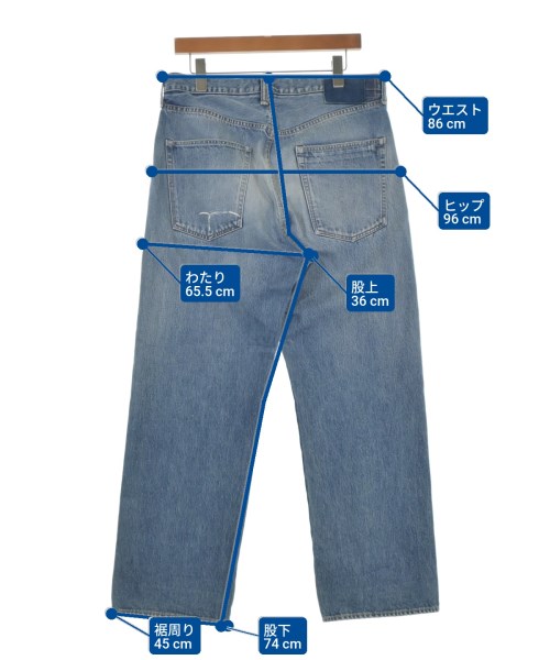 visvim（ヴィズヴィム）デニムパンツ 青 サイズ:32(L位) メンズ/2200681232075