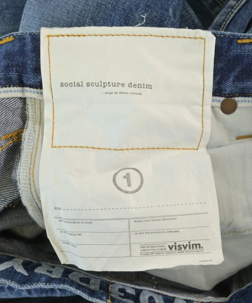 visvim（ヴィズヴィム）デニムパンツ 紺 サイズ:1(S位) メンズ/2200685245019