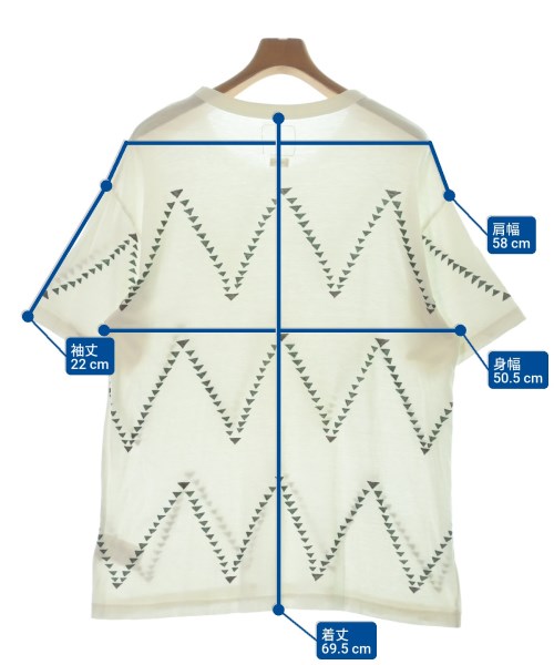 visvim（ヴィズヴィム）Tシャツ・カットソー 白 サイズ:3(L位) メンズ/2200686166047