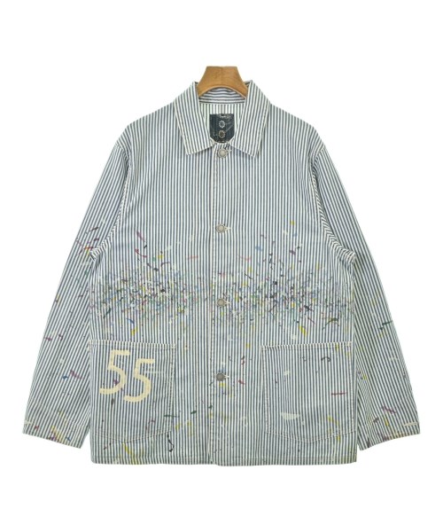 visvim(ヴィズヴィム)カバーオール 青 サイズ:3(L位)/2200686462040