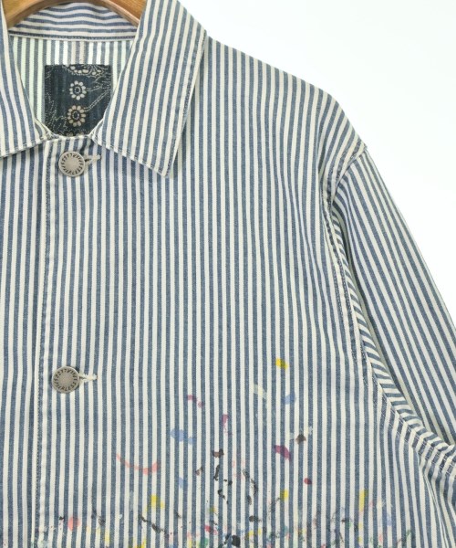 visvim（ヴィズヴィム）カバーオール 青 サイズ:3(L位) メンズ/2200686462040