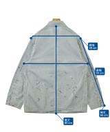 visvim（ヴィズヴィム）カバーオール 青 サイズ:3(L位) メンズ/2200686462040