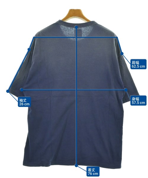 visvim（ヴィズヴィム）Tシャツ・カットソー 紺 サイズ:4(XL位) メンズ/2200686462095