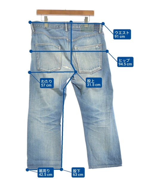 visvim（ヴィズヴィム）デニムパンツ 紺 サイズ:30(M位) メンズ/2200686882091